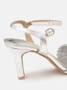 CORSICA Women Woven Design Slim Heels