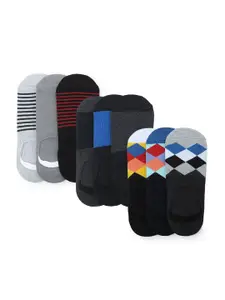 CRUSSET Men Pack of 9 Assorted Cotton Shoe Liners