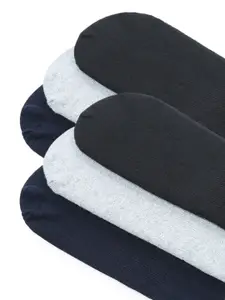 CRUSSET Men Pack of 6 Assorted Cotton Shoe Liners