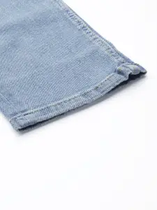 Roadster Men Blue Skinny Fit Mildly Distressed Light Fade Stretchable Jeans