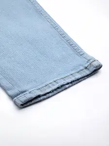 Roadster Men Blue Carrot Light Fade Stretchable Jeans