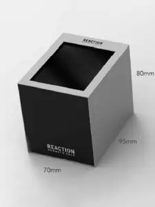 REACTION KENNETH COLE Men Blue Dial & Blue Bracelet Style Straps Analogue Watch KRWGQ2193002