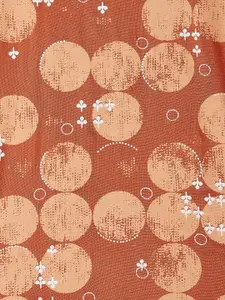 RANGMANCH BY PANTALOONS Women Rust Floral Printed Kurta