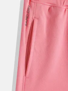 HRX By Hrithik Roshan Active Girls Confeti Rapid-Dry Solid Shorts