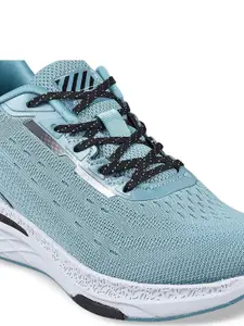 Campus Men Green Mesh Running Shoes