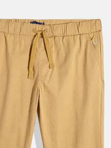 Allen Solly Junior Boys Micro Ditsy Typography Printed Trousers