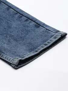 Flying Machine Men Blue Jackson Skinny Fit Low-Rise Light Fade Stretchable Jeans