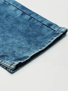 Flying Machine Men Blue Michael Slim Fit Mid-Rise Light Fade Stretchable Jeans