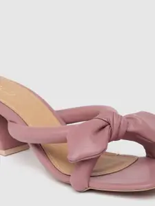 Inc 5 Women Purple PU Comfort Sandals