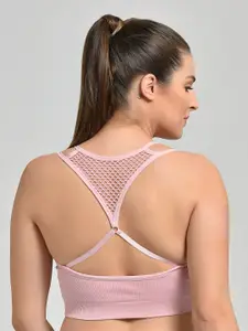 MAKCLAN Pink Bra - Lightly Padded