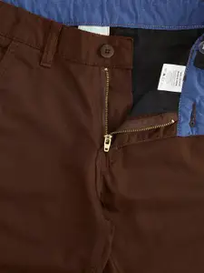 Pantaloons Junior Boys Brown Chino Shorts