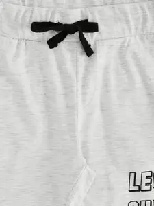 Pantaloons Junior Boys Grey Melange Shorts