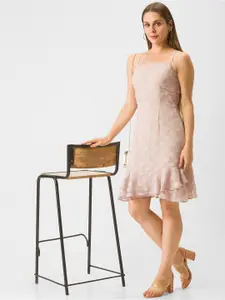 Globus Pink Jacquard Dress