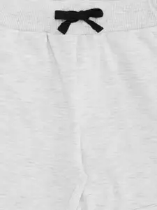 Pantaloons Junior Boys White Solid Regular Shorts