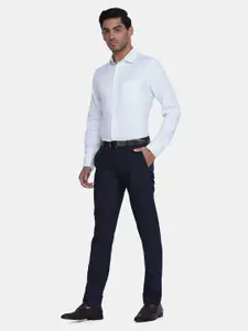 Blackberrys Men Blue India Slim Fit Formal Shirt