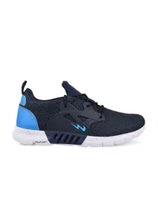 Campus Men Navy Blue Mesh Running Shoes