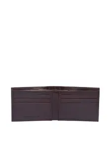 SPYKAR Men Brown Leather Two Fold Wallet