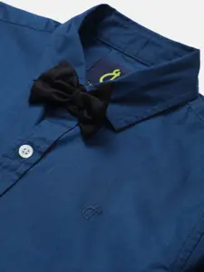 Gini and Jony Boys Blue Classic Casual Shirt
