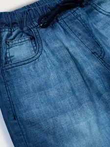 Gini and Jony Boys Blue Washed Denim Shorts