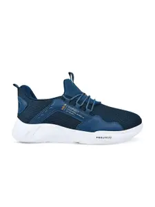 Campus Men Blue Mesh Running Shoes