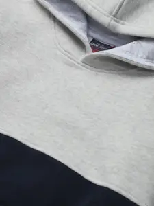 Gini and Jony Boys Grey Colourblocked Sweatshirt