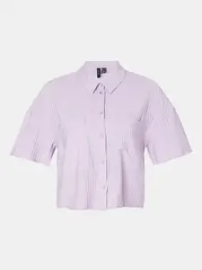 Vero Moda Purple Shirt Style Top