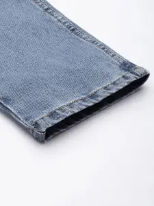 Levis Men Blue 511 Slim Fit Heavy Fade Stretchable Jeans