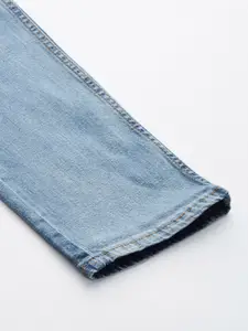 Levis Men Blue 511 Styled Slim Fit Heavy Fade Stretchable Jeans