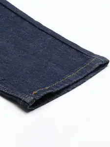 Levis Men Blue Slim Fit Heavy Fade Stretchable Jeans