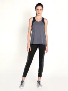 CHKOKKO Blue Active Training Tank Top