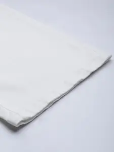 Allen Solly Woman Women White Culottes Wide Leg Stretchable Jeans