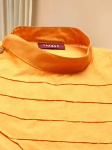 TATTVA Men Yellow Kurta
