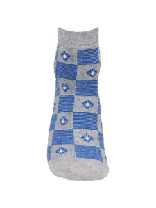 Bonjour Men Pack Of 4 Assorted Above Ankle-Length Socks