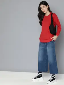 Harvard Women Solid Sweatshirt