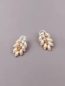 ODETTE Gold-Toned & White Necklace