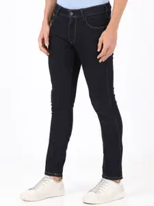 Wrangler Men Blue Vegas Skinny Fit Low-Rise Stretchable Jeans