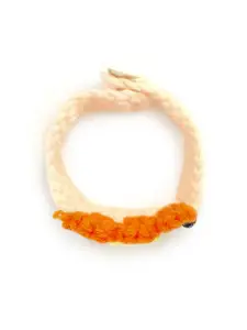 EL REGALO Girls Peach-Coloured & Orange Wraparound Bracelet
