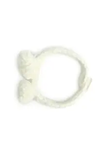 EL REGALO Girls White Wraparound Bunny Bracelet