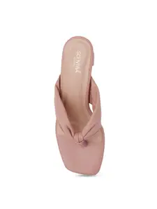 SCENTRA Women Peach-Coloured Block heels