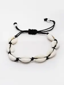 PANASH Women Black & White Charm Bracelet