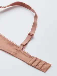 Triumph Rose Pink Underwired Lightly Padded Bra 123I328  HH