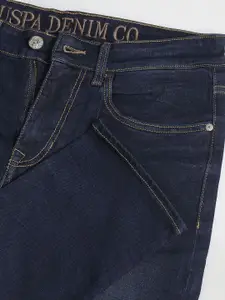 U.S. Polo Assn. Denim Co. Men Blue Slim Fit Light Fade Jeans