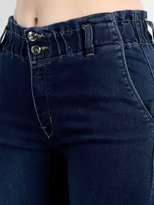Next One Women Navy Blue Comfort Skinny Fit High-Rise Stretchable Jeans