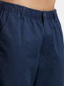 Jockey Combed Mercerised Cotton Woven Straight Fit Shorts with Side Pockets-1206