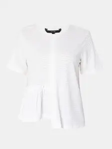 Vero Moda Women White Solid Top