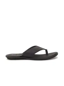 Hush Puppies Men Black Solid Comfort Sandals