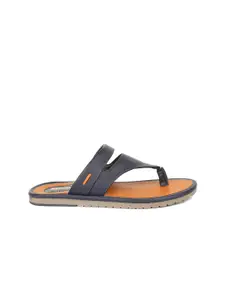 Bata Men Navy Blue Comfort Sandals