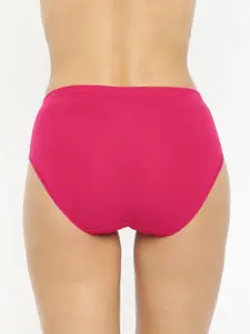 Van Heusen Women Assorted Pack of 2 Solid Anti Bacterial Full Coverage Hipster Panty