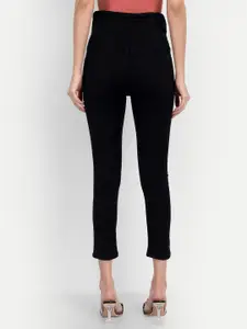 BROADSTAR Women Black Jean Skinny Fit High-Rise Stretchable Jeans