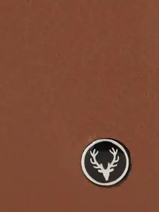 Allen Solly Men Brown Leather Two Fold Wallet
